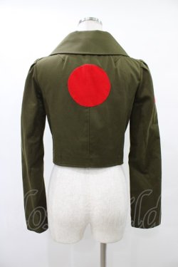 画像2: ZOESTYLES / ドラキュラ番長ショートジャケット  カーキ H-25-09-25-1060-GO-JA-KB-ZH