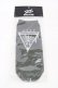 画像1: KRY CLOTHING / スニーカーソックス  黒 H-25-09-25-1012-EL-ZA-KB-ZH (1)