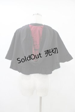 画像2: ATELIER PIERROT / ハリー・ポッター ダブルボタン2Wayケープ  グリフィンドール（レッド） H-25-09-25-1022-EL-JA-KB-ZH