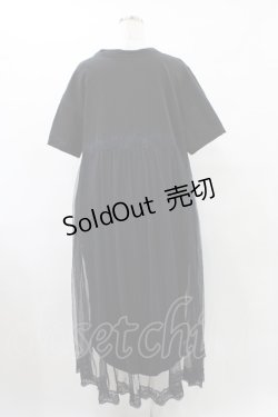 画像2: Candy Stripper / BRAVE DINOSAUR LINGERIEワンピース  ブラック H-25-09-25-1029-PU-OP-KB-ZT456