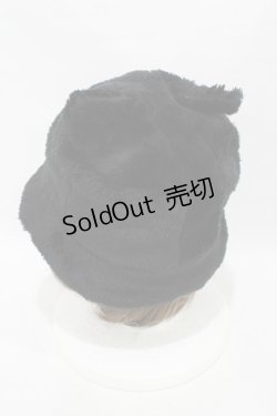 画像2: MILK / CATイヤーバケットハット  ブラック H-25-09-25-1003-ML-AC-KB-ZH
