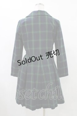 画像2: MILK / キルトベルトワンピース  グリーン H-25-09-25-1031-ML-OP-KB-ZH