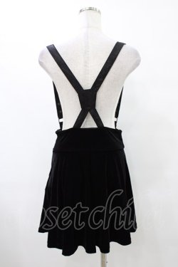 画像2: KILL STAR / ABOLOFT SUSPENDER DRESS SKIRT M ブラック H-25-09-25-1035-SL-SK-KB-ZH