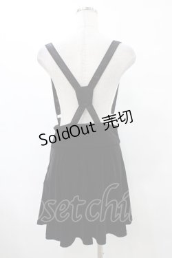 画像2: KILL STAR / ABOLOFT SUSPENDER DRESS SKIRT M ブラック H-25-09-25-1035-SL-SK-KB-ZH