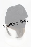HELL CAT PUNKS / 角付きニット帽  黒 H-25-09-25-1004-PU-AC-KB-ZH
