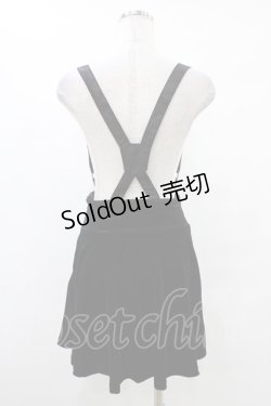 画像2: KILL STAR / ABOLOFT SUSPENDER DRESS SKIRT S ブラック H-25-09-25-1036-SL-SK-KB-ZH