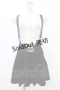 KILL STAR / ABOLOFT SUSPENDER DRESS SKIRT XS ブラック H-25-09-25-1037-SL-SK-KB-ZH