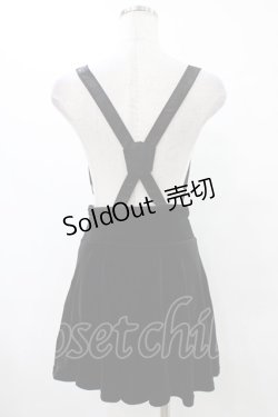 画像2: KILL STAR / ABOLOFT SUSPENDER DRESS SKIRT XS ブラック H-25-09-25-1037-SL-SK-KB-ZH