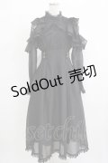 couture BY ROJITA / ラッフルロングワンピース Free ブラック H-25-09-26-025-GO-OP-NS-ZH