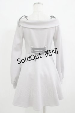 画像3: An MILLE / ショルダーリボンスウェットワンピース Free チャコール H-25-09-26-026-EL-OP-NS-ZH