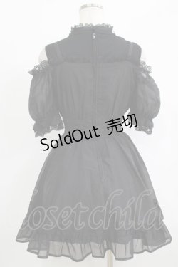 画像3: couture BY ROJITA / レイヤード風オフショルワンピース Free ブラック H-25-09-26-030-GO-OP-NS-ZH