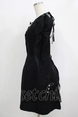 画像2: Ank Rouge / backスピンドルワンピース M ブラック H-25-09-26-032-CA-OP-NS-ZH