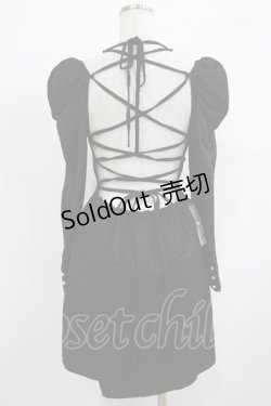 画像3: Ank Rouge / backスピンドルワンピース M ブラック H-25-09-26-032-CA-OP-NS-ZH