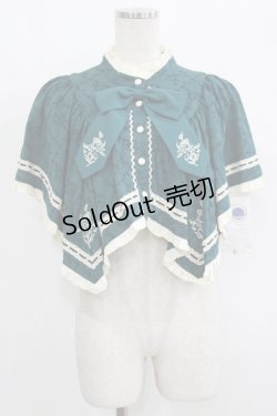 画像1: Hoshibako Works / 西洋人形魔法ケープ M グリーン H-25-09-26-034-LO-JA-NS-ZH