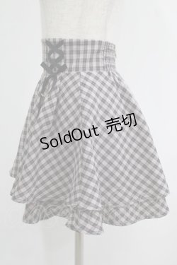 画像2: Rojita / サイドレースアップスカパン Free チェック H-25-09-26-038-LO-SK-NS-ZH