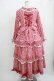 画像3: BABY,THE STARS SHINE BRIGHT / Sweet Gingham Dollロングワンピース Free エンジ H-25-09-26-005-BA-OP-NS-ZH (3)