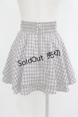 画像3: Rojita / サイドレースアップスカパン Free チェック H-25-09-26-038-LO-SK-NS-ZH