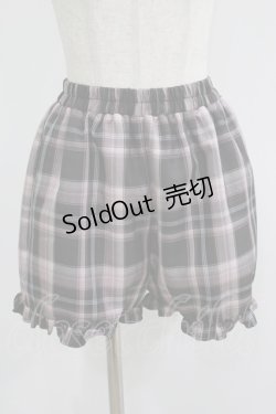 画像4: Ank Rouge / ハートエプロンSETUP M ピンクチェック H-25-09-26-039-CA-OP-NS-ZH