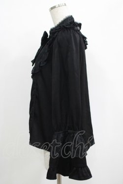 画像2: axes femme kawaii / ロココ姫袖ブラウス M ブラック H-25-09-26-044-AX-BL-NS-ZH