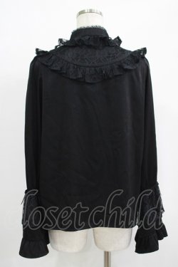 画像3: axes femme kawaii / ロココ姫袖ブラウス M ブラック H-25-09-26-044-AX-BL-NS-ZH
