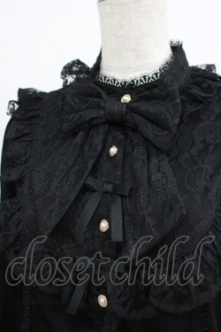 画像4: axes femme kawaii / ロココ姫袖ブラウス M ブラック H-25-09-26-044-AX-BL-NS-ZH
