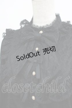 画像4: axes femme kawaii / ロココ姫袖ブラウス M ブラック H-25-09-26-044-AX-BL-NS-ZH