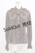 Dear Celine / Valentine's Chocolateブラウス L ブラウン H-25-09-26-045-LO-BL-NS-ZH