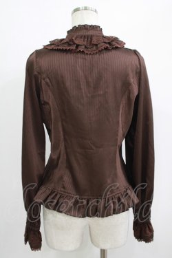 画像3: Dear Celine / Valentine's Chocolateブラウス L ブラウン H-25-09-26-045-LO-BL-NS-ZH