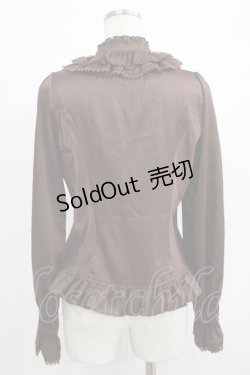 画像3: Dear Celine / Valentine's Chocolateブラウス L ブラウン H-25-09-26-045-LO-BL-NS-ZH