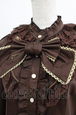 画像4: Dear Celine / Valentine's Chocolateブラウス L ブラウン H-25-09-26-045-LO-BL-NS-ZH
