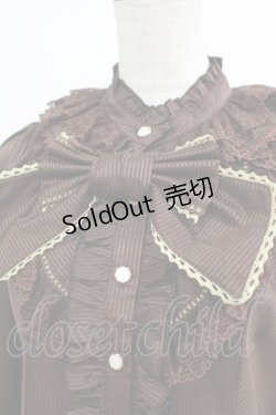 画像4: Dear Celine / Valentine's Chocolateブラウス L ブラウン H-25-09-26-045-LO-BL-NS-ZH