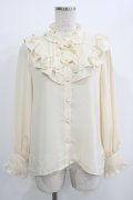 axes femme kawaii / クラシカルドールブラウス M 生成り H-25-09-26-046-AX-BL-NS-ZH