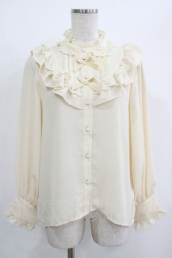 画像1: axes femme kawaii / クラシカルドールブラウス M 生成り H-25-09-26-046-AX-BL-NS-ZH