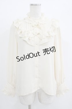 画像1: axes femme kawaii / クラシカルドールブラウス M 生成り H-25-09-26-046-AX-BL-NS-ZH