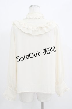 画像3: axes femme kawaii / クラシカルドールブラウス M 生成り H-25-09-26-046-AX-BL-NS-ZH