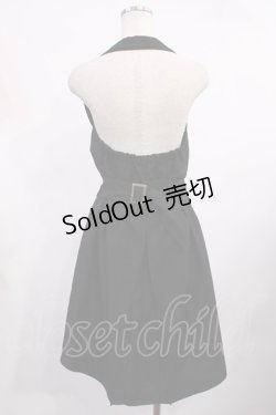 画像2: axes femme POETIQUE / ホルターロングベスト M ブラック H-25-09-26-1024-AX-TO-NS-ZH