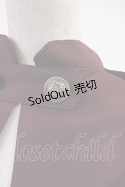 画像4: ALICE and the PIRATES / 狼さんのケープベスト&アームカバーセット Free ボルドー H-25-09-26-1025-PA-JA-NS-ZH