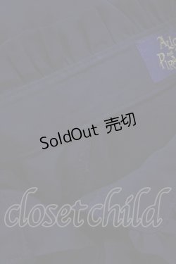 画像3: ALICE and the PIRATES / メアリアローズシフォンブラウス Free ブラック H-25-09-26-1031-PA-BL-NS-ZH