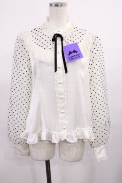 画像1: Angelic Pretty / Angelinaブラウス Free オフ H-25-09-26-1034-AP-BL-NS-ZH