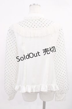 画像2: Angelic Pretty / Angelinaブラウス Free オフ H-25-09-26-1034-AP-BL-NS-ZH