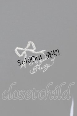 画像3: Angelic Pretty / リボン刺繍ニットカーディガン Free ブラック H-25-09-26-1036-AP-TO-NS-ZH