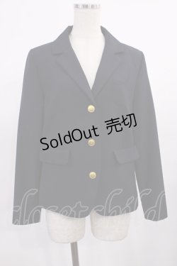 画像1: Fi.n.t / 金ボタンジャケット Free NAVY H-25-09-26-1037-CA-BL-NS-ZH