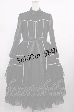 画像1: Angelic Pretty / Elegant Lacyワンピース Free ブラック H-25-09-26-1005-AP-OP-NS-ZH