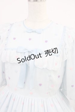 画像4: Angelic Pretty / Candy Petit Heartワンピース Free サックス H-25-09-26-1006-AP-OP-NS-ZH