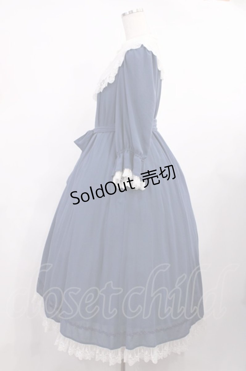 画像2: Victorian maiden / リラックスレディドレス Free ナイトブルー H-25-09-26-1008-CL-OP-NS-ZH (2)