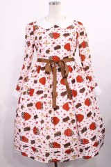 mellfy memory / Lolime/Alice's Valentineワンピース M ピンク H-25-09-26-1009-LO-OP-NS-ZH