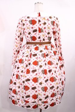 画像2: mellfy memory / Lolime/Alice's Valentineワンピース M ピンク H-25-09-26-1009-LO-OP-NS-ZH