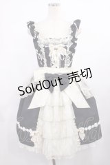 BABY,THE STARS SHINE BRIGHT / グラスグリーンのPastoral お花摘みの少女ジャンパースカート Free ブラック H-25-09-26-1012-BA-OP-NS-ZH