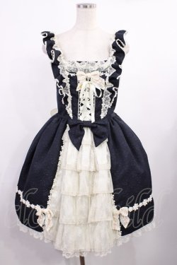 画像4: BABY,THE STARS SHINE BRIGHT / グラスグリーンのPastoral お花摘みの少女ジャンパースカート Free ブラック H-25-09-26-1012-BA-OP-NS-ZH