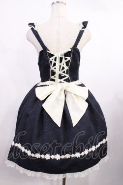 画像5: BABY,THE STARS SHINE BRIGHT / グラスグリーンのPastoral お花摘みの少女ジャンパースカート Free ブラック H-25-09-26-1012-BA-OP-NS-ZH